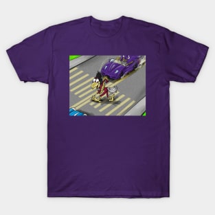 Minnesota Vikings Fans - Kings of the North vs Road Crossing Birdies T-Shirt